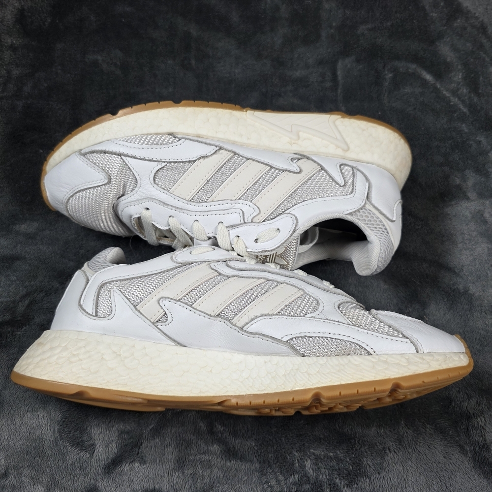 Adidas Tresc Run White With Gum Sole. Mens Size 7 - Picture 7 of 9
